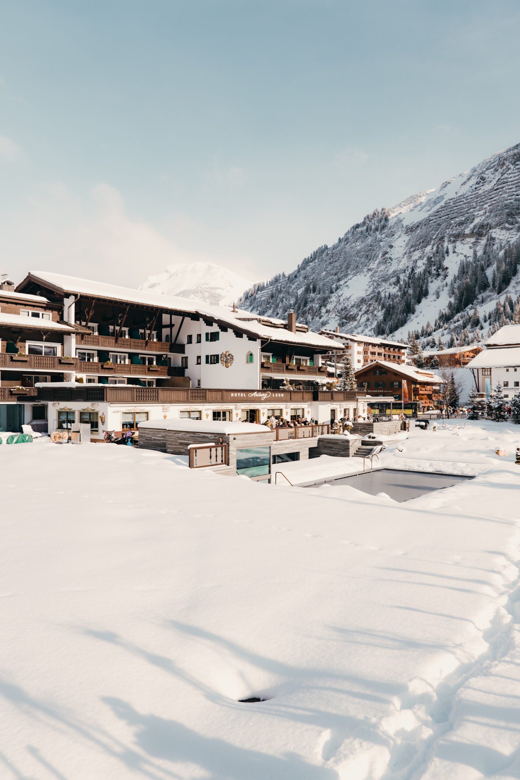 Erlebnisse und Angebot im Hotel Arlberg in Lech, Entspannugn im Spa im Hotel Arlberg in Lech